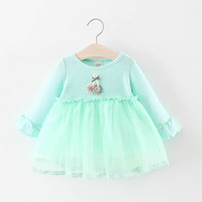 Spring Casual Baby Girls Solid Print Mesh Dress Cotton Kids Toddler Long Sleeve Sundress
Spring Casual Baby Girls Solid Print Mesh Dress Cotton Kids Toddler Long Sleeve Sundress