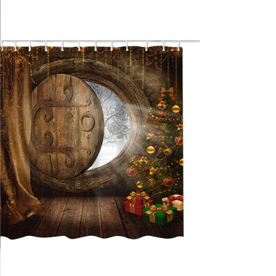 Gobestart Christmas Waterproof Polyester Bathroom Shower Curtain Decor With Hooks 65x71
Gobestart Christmas Waterproof Polyester Bathroom Shower Curtain Decor With Hooks 65x71
