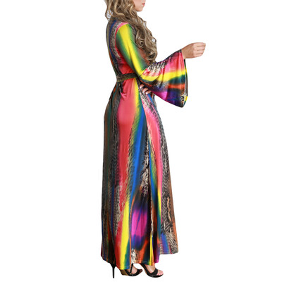 Women Plus Size Maxi Long Dress Contrast Color Flare Long Sleeves Belt Lace Colorful Elegant A-Line Dresses
Women Plus Size Maxi Long Dress Contrast Color Flare Long Sleeves Belt Lace Colorful Elegant A-Line Dresses