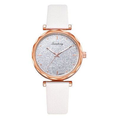 Loose powder watch Korean version of noble ladies temperament watches Amazon hot sale smooth PU belt ladies watch
Loose powder watch Korean version of noble ladies temperament watches Amazon hot sale smooth PU belt ladies watch