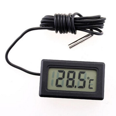 10PCS Digital thermometer electronic temperature Tester meter Instruments Gauge with 1M probe Aquarium Refrigerator Water
10PCS Digital thermometer electronic temperature Tester meter Instruments Gauge with 1M probe Aquarium Refrigerator Water