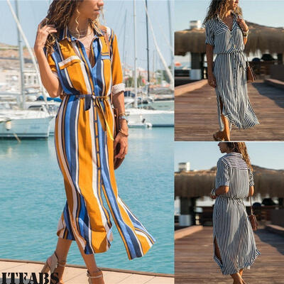 Women&39s Summer Casual Long Maxi Evening Party Beach Dress Sundress Blouse Shirt
Women&39s Summer Casual Long Maxi Evening Party Beach Dress Sundress Blouse Shirt