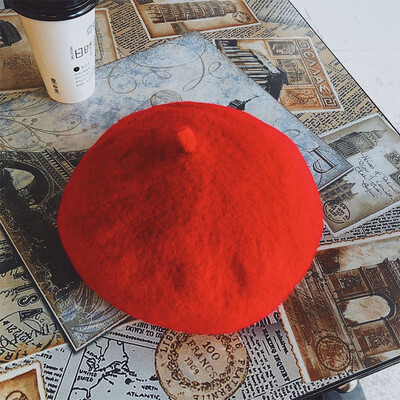 Autumn&winter Korean version of wool beret ladies retro hair tweed casual painter hat - day simple bud hat tide
Autumn&winter Korean version of wool beret ladies retro hair tweed casual painter hat - day simple bud hat tide
