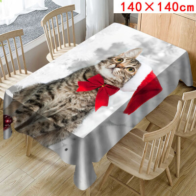 Tailored Christmas Tablecloth Print Rectangle Table Cover Holiday Party Home Decor
Tailored Christmas Tablecloth Print Rectangle Table Cover Holiday Party Home Decor