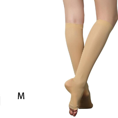 Carevas Medical Quality 30-40mmHg Graduated Compression Socks Medical Stockings Knee High Open-Toe 1 Pair Firm Pressure Support St
Carevas Medical Quality 30-40mmHg Graduated Compression Socks Medical Stockings Knee High Open-Toe 1 Pair Firm Pressure Support St