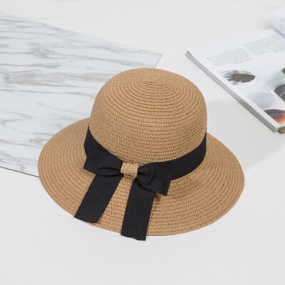 Women Hat Summer Fall Sunscreen Bow Straw Weaving Hat Wide Brim Foldable Travel Beach Hats Suns Visor UV Protection Cap
Women Hat Summer Fall Sunscreen Bow Straw Weaving Hat Wide Brim Foldable Travel Beach Hats Suns Visor UV Protection Cap