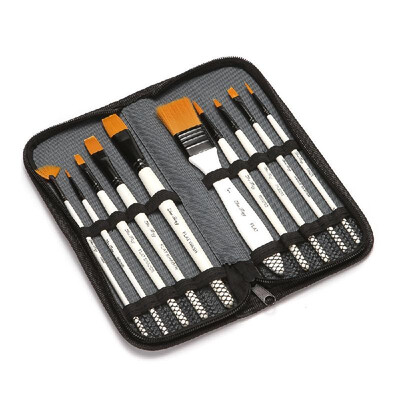 10pcs Paint Brushes Set Kit Artist Paintbrush Multiple Mediums Brushes with Carry Bag Nylon Hair for Artist Acrylic Aquarelle Wate
10pcs Paint Brushes Set Kit Artist Paintbrush Multiple Mediums Brushes with Carry Bag Nylon Hair for Artist Acrylic Aquarelle Wate