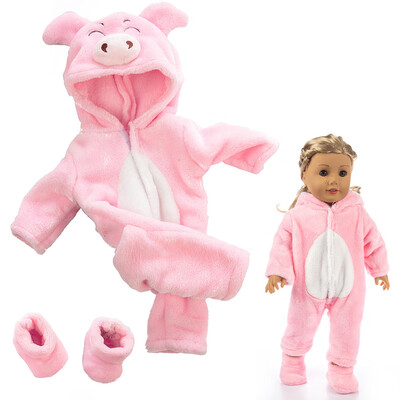 〖Follure〗Cute Animal Jumpsuit Clothes Coat Girl Toy For 18 inch Doll Accessory Grils Toy
〖Follure〗Cute Animal Jumpsuit Clothes Coat Girl Toy For 18 inch Doll Accessory Grils Toy