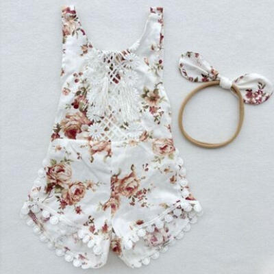 Newborn Baby Girl Floral Clothes Jumpsuit Romper Bodysuit Headband Outfits Set
Newborn Baby Girl Floral Clothes Jumpsuit Romper Bodysuit Headband Outfits Set