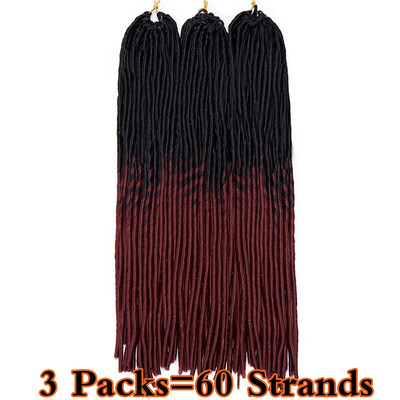 3 Packs Dreadlocks Crochet Braids Soft Faux Locs Crochet Hair Synthetic Braiding Hair Bomba Goddess Locs Crochet Hair Braids
3 Packs Dreadlocks Crochet Braids Soft Faux Locs Crochet Hair Synthetic Braiding Hair Bomba Goddess Locs Crochet Hair Braids