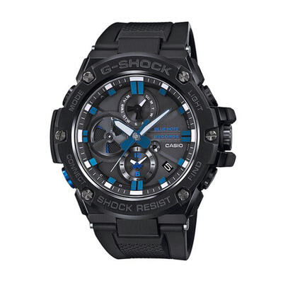 Casio G-Shock G-Steel X Blue Note Records GST-B100BNR-1A Bluetooth Solar Watch - Black
Casio G-Shock G-Steel X Blue Note Records GST-B100BNR-1A Bluetooth Solar Watch - Black