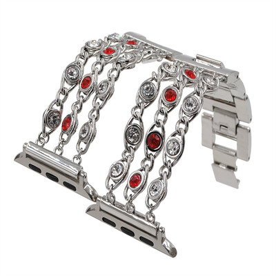 〖Follure〗Luxury Gem Chain Crystal Stainless Replacement For Apple Watch Band 42mm44mm
〖Follure〗Luxury Gem Chain Crystal Stainless Replacement For Apple Watch Band 42mm44mm