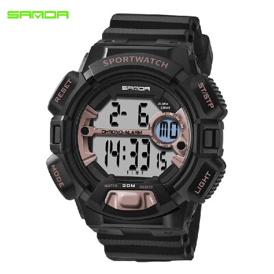 SANDA 319 Electronic Sport Watch Men Waterproof Watches Digital LED Back Light Wristwatch for Male Clock
SANDA 319 Electronic Sport Watch Men Waterproof Watches Digital LED Back Light Wristwatch for Male Clock