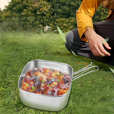Greensen 6pcs Outdoor Stainless Steel Camping Cookware Set Picnic Pot Frypan Plates Cups Kit
Greensen 6pcs Outdoor Stainless Steel Camping Cookware Set Picnic Pot Frypan Plates Cups Kit