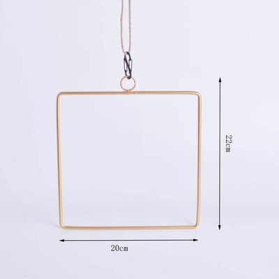 Novelty Home Kitchen Wall Art Decoration Floral Gold Metal Geometric Hoop Wreath Artificial Flower Garland Hanging Pendant Decor
Novelty Home Kitchen Wall Art Decoration Floral Gold Metal Geometric Hoop Wreath Artificial Flower Garland Hanging Pendant Decor