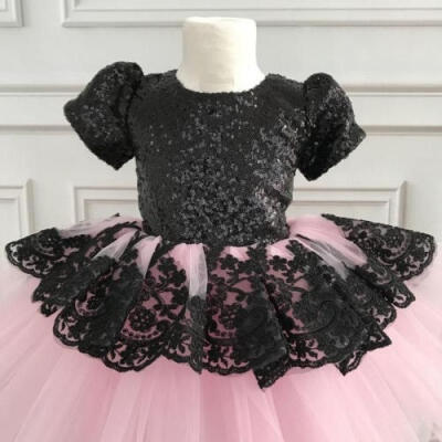 6M-6T Flower Girl Dress Princess Kids Lace Floral Birthday Wedding Pageant Party Dress
6M-6T Flower Girl Dress Princess Kids Lace Floral Birthday Wedding Pageant Party Dress