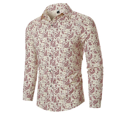 Toponeto Mens Autumn Ethnic Business Leisure Printing Long-sleeved Shirt Top Blouse
Toponeto Mens Autumn Ethnic Business Leisure Printing Long-sleeved Shirt Top Blouse