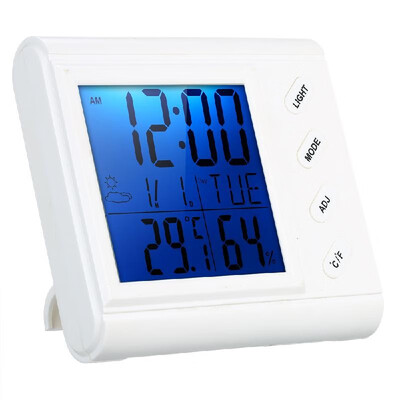 LCD Digital Indoor Thermometer Hygrometer Room ℃℉ Temperature Humidity Gauge Meter Alarm Clock Thermo-Hygrometer with Backlight
LCD Digital Indoor Thermometer Hygrometer Room ℃℉ Temperature Humidity Gauge Meter Alarm Clock Thermo-Hygrometer with Backlight