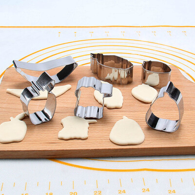 Siaonvr 6 Pcs Packed Stainless Steel Cookie Dessert Fruit Cutter DIY Mould Baking Tool
Siaonvr 6 Pcs Packed Stainless Steel Cookie Dessert Fruit Cutter DIY Mould Baking Tool