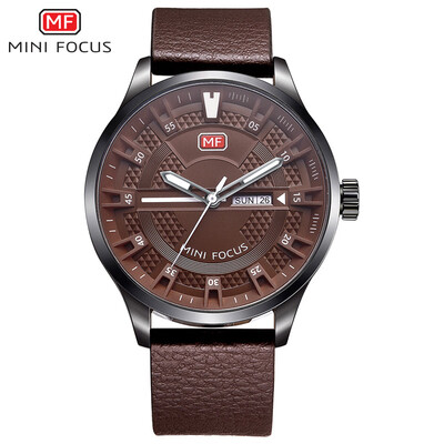 MINI FOCUS European&American mens watch quartz watch trend waterproof watch leather imported movement
MINI FOCUS European&American mens watch quartz watch trend waterproof watch leather imported movement