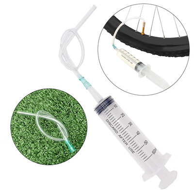 Reusable Bicycle Tubeless Tyre Oil Sealant Injector Tire Filling Refill Tool 
Reusable Bicycle Tubeless Tyre Oil Sealant Injector Tire Filling Refill Tool