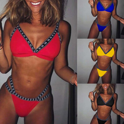 Roseonmyhand Women Soild Push-Up Padded Bra Beach Bikini Set Swimsuit Beachwear Swimwear
Roseonmyhand Women Soild Push-Up Padded Bra Beach Bikini Set Swimsuit Beachwear Swimwear