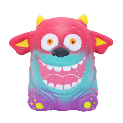 Gotoamei Adorable Monster Scented Charm Slow Rising Squeeze Stress Reliever Toys