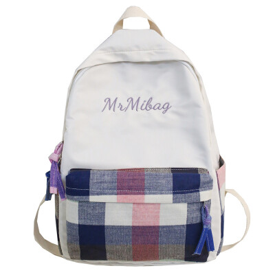 Inswind schoolbag girls Korean version of Xiaoqing New High School Students Baidaoshen Checker Campus Shoulder Bag Backpack
Inswind schoolbag girls Korean version of Xiaoqing New High School Students Baidaoshen Checker Campus Shoulder Bag Backpack