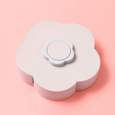 Toponeto Plum Type Five Grid Snacks Dried Fruits Petal-shaped Rotary Switch Storage Box
Toponeto Plum Type Five Grid Snacks Dried Fruits Petal-shaped Rotary Switch Storage Box