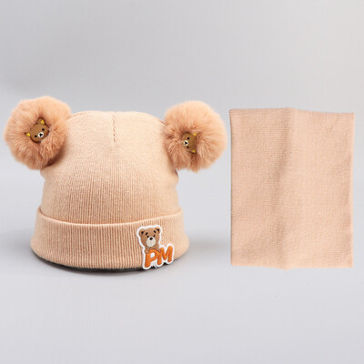 Dongyun new autumn&winter childrens children twin ball knitted cotton collar cover hat to keep warm two-piece hat
Dongyun new autumn&winter childrens children twin ball knitted cotton collar cover hat to keep warm two-piece hat