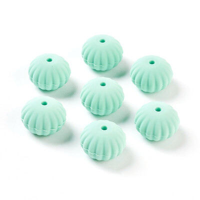 Food Grade Environmental Silicone Beads Chewing Beads For Teethers DIY Nursing Necklaces Making Rondelle PaleTurquoise 18x13
Food Grade Environmental Silicone Beads Chewing Beads For Teethers DIY Nursing Necklaces Making Rondelle PaleTurquoise 18x13