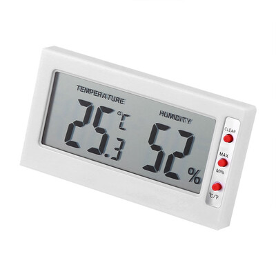 Digital Therometer Hygrometer Temperature Humidity Meter Large LCD Display MaxMin Record Temperature Humidity Meter
Digital Therometer Hygrometer Temperature Humidity Meter Large LCD Display MaxMin Record Temperature Humidity Meter