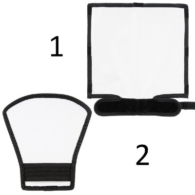 Foldable Flash Diffuser Reflector Snoot Softbox Speedlight SilverWhite for DSLR Reflect Light Panel Bender
Foldable Flash Diffuser Reflector Snoot Softbox Speedlight SilverWhite for DSLR Reflect Light Panel Bender