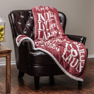 Toponeto Flannel Super Soft Super Luxurious Positive Energy Cure Square Blanket
Toponeto Flannel Super Soft Super Luxurious Positive Energy Cure Square Blanket