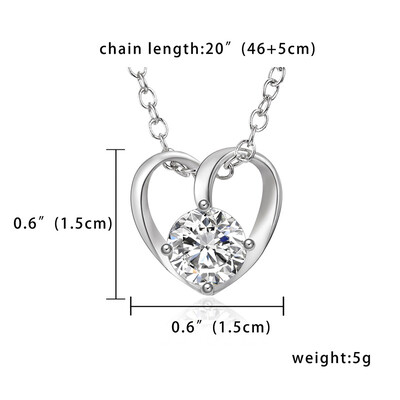 Silver Color Necklace Waterdrop CZ crystal Zircon Stone Pendant Necklace Jewelry Women Bridal Wedding Collare Necklaces 47cm
Silver Color Necklace Waterdrop CZ crystal Zircon Stone Pendant Necklace Jewelry Women Bridal Wedding Collare Necklaces 47cm