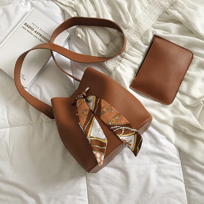 2019 new chic simple wild scarf bow single shoulder Messenger bag female casual fashion child bucket bag
2019 new chic simple wild scarf bow single shoulder Messenger bag female casual fashion child bucket bag