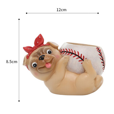 Cartoon Animal Fleshy Flower Pot Cute Dog Plant Container Desktop Micro-Landscape Decoration Indoor Office Home Decorative Gifts
Cartoon Animal Fleshy Flower Pot Cute Dog Plant Container Desktop Micro-Landscape Decoration Indoor Office Home Decorative Gifts