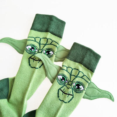 Mens Sea Breeze Personality Cotton Tube Socks Yoda Master Cotton Seam Ear Small Leg Socks Strange Funny Socks For Men
Mens Sea Breeze Personality Cotton Tube Socks Yoda Master Cotton Seam Ear Small Leg Socks Strange Funny Socks For Men
