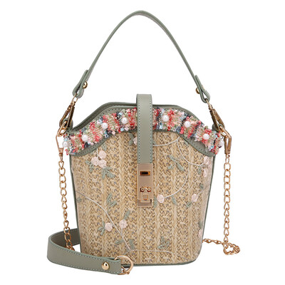 Women Straw Bucket Bag Vintage Lace Embroid Messenger Bags 2019 Summer Beach Handbag Female Crossbody Bags T30
Women Straw Bucket Bag Vintage Lace Embroid Messenger Bags 2019 Summer Beach Handbag Female Crossbody Bags T30