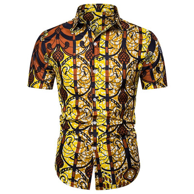 Tailored Mens Summer New Style Hawaiian Printed Short-Sleeved Shirt Fashion Blouse Top
Tailored Mens Summer New Style Hawaiian Printed Short-Sleeved Shirt Fashion Blouse Top