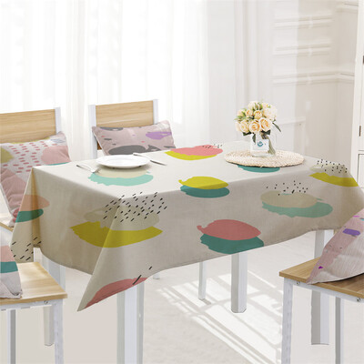 Toponeto Creative Table Cloth Linen Tablecloth For Kitchen Decorative Dining Table Cover
Toponeto Creative Table Cloth Linen Tablecloth For Kitchen Decorative Dining Table Cover