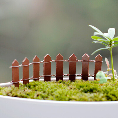 Gobestart 2pc Wood Fence Palisade Miniature Garden Home Decoration Mini DIY Craft Micro
Gobestart 2pc Wood Fence Palisade Miniature Garden Home Decoration Mini DIY Craft Micro