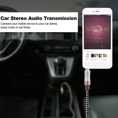 33FT 35mm Audio Cable Car Stereo AUX Cable Extension Cord Braided Wire Male To Male For Car PC Speaker Headphone
33FT 35mm Audio Cable Car Stereo AUX Cable Extension Cord Braided Wire Male To Male For Car PC Speaker Headphone
