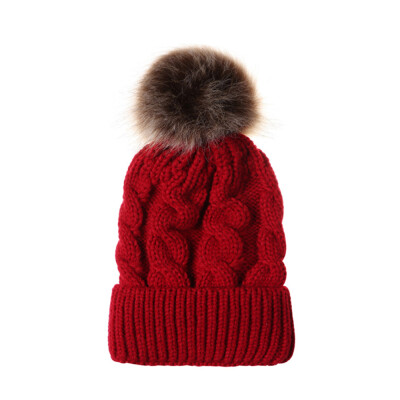 Winter Warm Women Knitted Crochet Wool Hat Hair Ball Earmuffs Caps Infant Toddler Kid Cute Hairball Beanie Cap
Winter Warm Women Knitted Crochet Wool Hat Hair Ball Earmuffs Caps Infant Toddler Kid Cute Hairball Beanie Cap