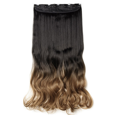 Ombre Synthetic Fiber Clips in on Hair Extension 34 Full Head One Piece 5 Clips Long Silky Curly Wavy
Ombre Synthetic Fiber Clips in on Hair Extension 34 Full Head One Piece 5 Clips Long Silky Curly Wavy