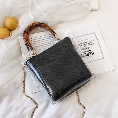 French small bag handbags new 2019 Korean version of simple foreign jelly jelly bag shoulder bag Messenger bag
French small bag handbags new 2019 Korean version of simple foreign jelly jelly bag shoulder bag Messenger bag