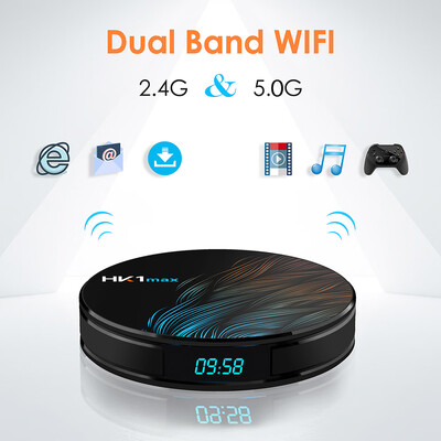 HK1max Android 90 Smart TV Box RK3318 Quad Core 64bit 4GB 32GB UHD 4K Media Player VP9 H265 24G 5G WiFi BT40 Display Scree
HK1max Android 90 Smart TV Box RK3318 Quad Core 64bit 4GB 32GB UHD 4K Media Player VP9 H265 24G 5G WiFi BT40 Display Scree