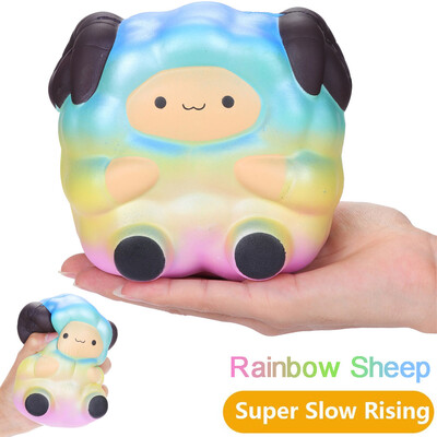 Gotoamei Squishi Jumbo Rainbow Sheep Soft Slow Rising Cream Scented Stress Relief Toy
Gotoamei Squishi Jumbo Rainbow Sheep Soft Slow Rising Cream Scented Stress Relief Toy