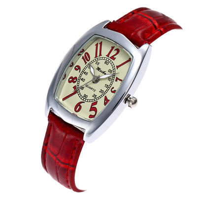 Womens Casual Watch Leather Strap Stainless Steel Wristwatch Woman Simplel Elegant Red Watches For Lady Reloj Mujer
Womens Casual Watch Leather Strap Stainless Steel Wristwatch Woman Simplel Elegant Red Watches For Lady Reloj Mujer