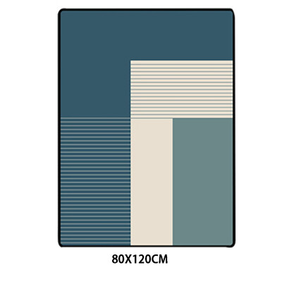 Gobestart Geometric Dark Green Blue Living roombedroom Rug Anti Skid Soft Carpet Modern
Gobestart Geometric Dark Green Blue Living roombedroom Rug Anti Skid Soft Carpet Modern
